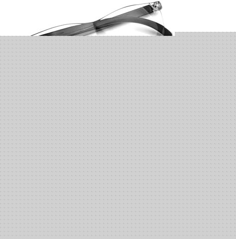 3 Piezas 300% de Aumento, Gafas de Lupa para Usuarios de Gafas, Gafas Lupa, Lupas de Gran Aumento 300%, para Personas Mayores, para Trabajos de Costura, Lectura, Artesanía, Reparaciones (Negro)