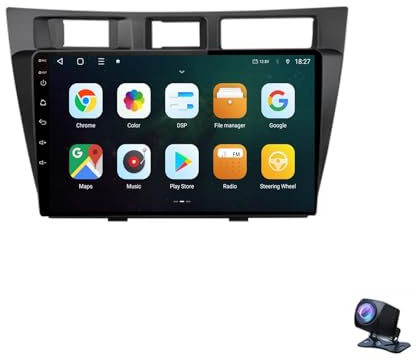 9 Autoradio Android 15 per Toyota Mark II 9 2000-2007 CarPlay & Car Stereo Multimedia Player con GPS 4G WiFi BT USB FM Mirror Link SWC telecamera posteriore(8+256G）
