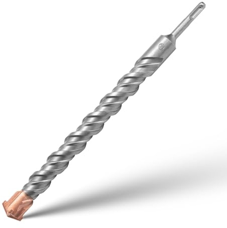 Brocas Hormigon Juego de Brocas SDS Plus 4 Puntas de Metal Duro Brocas Pared Brocas Cruzadas Broca de Impacto Ideal Para Taladrar en Hormigón Piedra Natural Metal Plástico Granito 30mm x 350mm