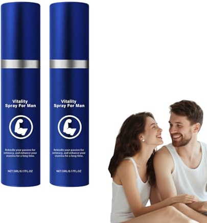 Belebendes Körperspray für Männer – Erfrischendes Körperspray mit belebendem Duft und natürlichen Extrakten - Sorgt für ein sauberes und selbstbewusstes Gefühl den ganzen Tag über. (2 Flaschen)