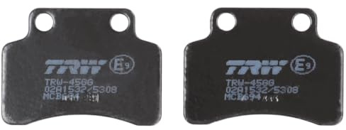TRW MCB694 Brake Pad Set Disc Brake Organic Allround Compatible for Zuendapp BELLA R - Front Axle and Other Vehicles