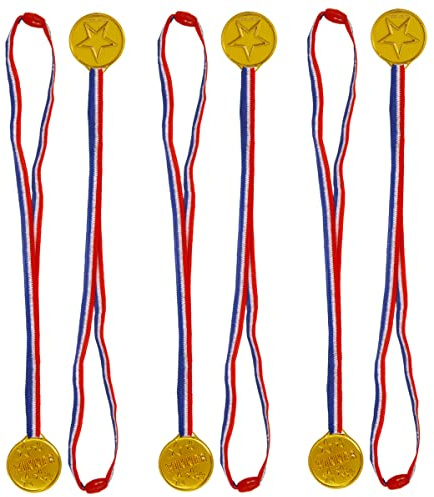 Partyrama Medaillen-Gewinner, Thema Olympische, 48Stück