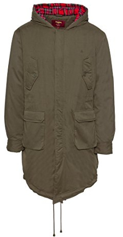Merc of London - Cappotto, Uomo, Verde (Vert (Combat Green)), M