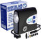 P.I. Auto Store - Gonfiatore per pneumatici auto digitale, qualità Premium – Compressore d’aria elettrico DC 12V. Pompa fino a 10,3 bar con borsa da trasporto
