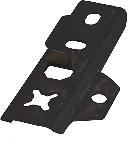 DILA 2 Terrassen-Befestigungssystem 17 mm Edelstahl schwarz (400)