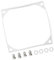 AABCOOLING Anti Vibration Fan 120 - Anti Vibration Silikon Dichtung für 120mm Lüftern