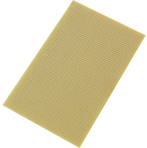 TRU Components SU527777 Euro-Epoxid-Platine (L x B) 160 mm x 100 mm 35 µm Pitch 2,54 mm Inhalt 1 Stück