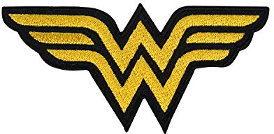 Wonder Women Superhelden-Aufnäher zum Aufbügeln oder Aufnähen, bestickt, Cartoon-Aufnäher