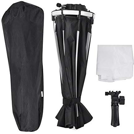 Mutuer Softbox Plegable portátil TRIOPO KS65 65cm Softbox de Flash Plegable Universal para Linterna Superior de cámara G-odox N-eewer