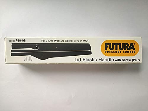 Radhna Indian Traditional Futura Pressure Cooker Lid Plastic Handle Code F49-08 Pressure Cooker Spare Parts Replacement Parts