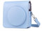 Rieibi Square SQ1 Tasche, Schutzhülle für Fujifilm Instax Square SQ1 Sofortbildkamera, kompakte Abdeckung mit verstellbarem Schultergurt, blau, Kameratasche