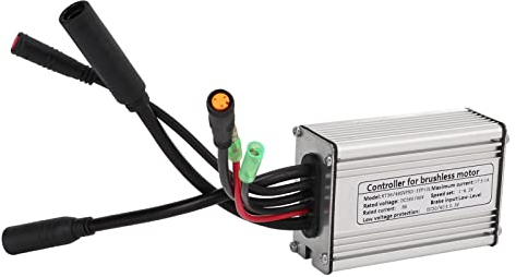 Jeankak 36V/48V 17A Wasserdicht Sinus Motorsteuerung, Stabil und Zuverlässig KT Controller für Bürstenlose Motoren, E-Bike Scooter Controller-Kit für Bürstenlosen 250W Motor