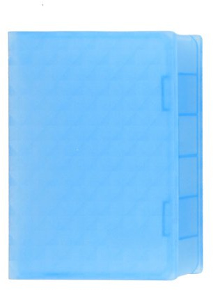 Ruilogod Klare blaue 2,5-Zoll-Festplatte-Laufwerks-Tank-Tank-Kunststoffkoffer