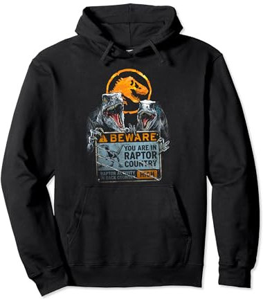 Jurassic World: Dominion Beware You Are In Raptor Country Pullover Hoodie