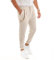 Giosal Pantalon homme lin uni chaîne sac élégant couleurs différentes, beige, XXL