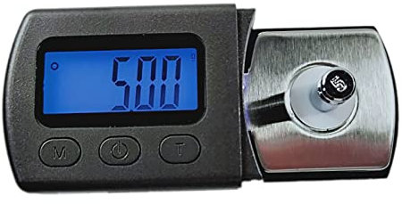 Turntable Stylus Force Scale Gauge, Professional Digital Turntable Stylus Force Scale Gauge Tester Jewellery Scale, 0.01g with 5g Calibration Weight