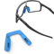 ThunderClap Almohadillas de nariz de repuesto para gafas de sol Oakley Sutro/Sutro Lite, azul celeste, Talla única