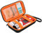 BOVKE Diabetic Supplies Travel Case, Storage Carrying Bag for Diabetes Testing Kit, Blood Glucose Monitor Meters, Test Strips, Medication, Lancets, Needles, Syringes and Other Diabetic Supplies, Black