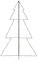 Bussandri Exclusive - Weihnachtsbaum Kegelform 240 LEDs Innen- und Außenbereich 118x180 cm
