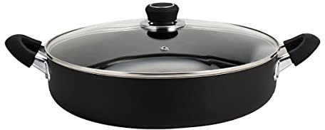 HUDSON Paella-Pfanne mit Antihaftbeschichtung, 27,9 cm, Aluminium, 3,7 l
