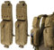 WYNEX Molle Zubehör Tasche mit Reißverschlusstasche, Rucksack Riemen Tasche Schultergurt Molle Befestigung Taktische Zubehör Tasche Schulter Starps Reißverschlusstasche zusätzliche Handy-Halter