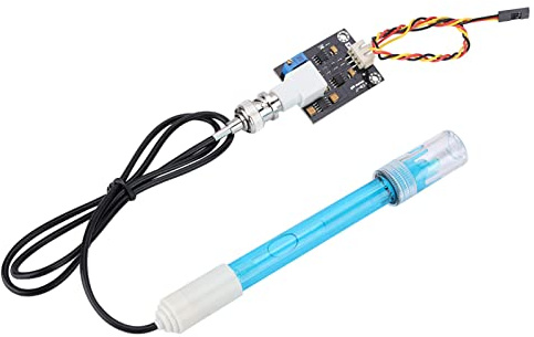 Yctze PH-Sensormodul und Sonde | Angereichert mit Verbundelektroden- und Testcodes | Ideal für, Pools und Umgebung | Analoges Kit