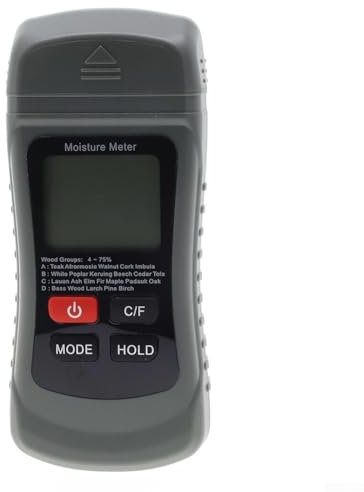 Misuratore di umidità del legno, igrometro digitale per legno, rilevatore di umidità, misuratore di umidità del legno