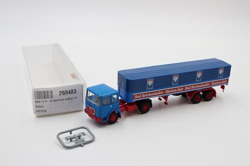 Brekina F7 Pritsche Plane-Sattelzug aus Bad Reichenhall Nr. 78158 1:87