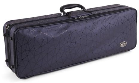 Jakob Winter Violinkoffer Essential Sparkle Blue/Schwarz/ 4/4