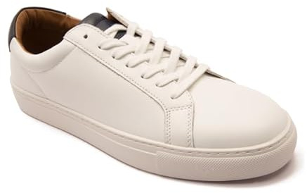 Thomas Crick Evers Men’s Casual Low-Top Trainers | Comfortable Lace-Up Leather/Suede Sneakers for Everyday Walking