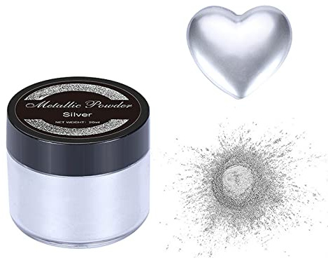 Mumuve 4 Farben Metallic Pigment Pulver Feinharz Pigment Pulver Jede 20g Flasche Epoxidharz Farbpigment Resin Farbpigment für Epoxidharz