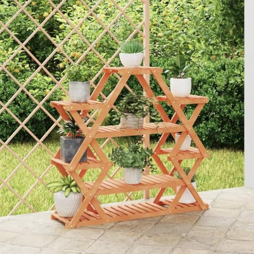 BOWEKAM Home & Garden Blumenständer 110x25x105 cm Massivholz Kaminmöbel Wahl