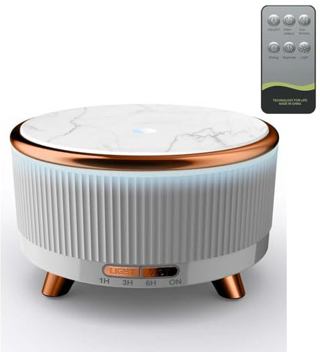 Diffuseur d'arômes, 500 ML, diffuseur d'huiles essentielles, diffuseur d'huile parfumée