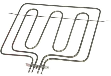 JCSPARES® - Resistenza Doppia Superiore Grill Cielo 3000 Watt 380 x 385 mm per Forno Compatibile con Samet