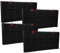 vhbw 4x filtro de carbón activado compatible con Whirlpool W AKR699BL campanas cocina - 43 x 21,7 x 3,3 cm