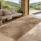 SIMPEX Indoor Outdoor Teppich Wetterfest pflegeleicht im natürlichen Jute-Look, Sisal Teppich Wohnzimmer, Küche, Terrasse, Garten und Balkon, 80x250 cm