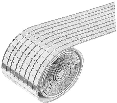 BESPORTBLE Pegatinas De Pared De Mosaico Para Espejos De Vidrio Pegatinas Para Azulejos Impermeables Para Decoración De Mosaico Espejo Baño o Cocina