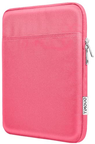 TiMOVO 9-11 Tablet Sleeve Bag, Rose Pink | Fit iPad 11 A16 2025 / 10.9/10.2 / Air 11 5/4 Gen / Galaxy Tab A9+/A11Plus 11, Fit Smart Keyboard