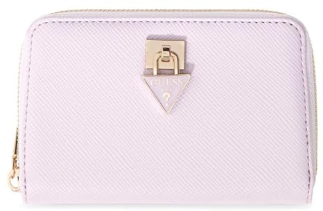 GUESS Geldbörse Patsie SLG Zip Around Wallet Lilac Flieder