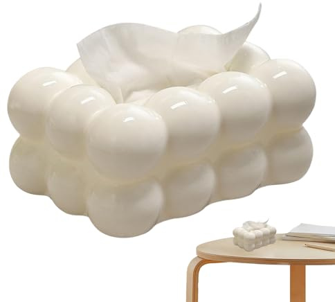 Kreative Taschentuchbox, Zuckerwatte Tissue Box, Taschentuchb-ox Bubble, Dekorative Tasche-ntuchbox, Taschentuchbox Abdeckung, PP Taschentuchbox-Halter Für Zuhause, Büros, Autodekoration