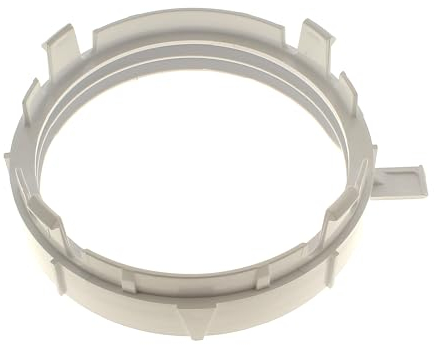 Zanussi Genuine Original Replacement Multi-Model Fitting Vent Hose End Ring Nut, Grey, 1 Pack