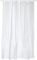 MSV Anti-Schimmel Duschvorhang - Anti-Bakteriell, waschbar, wasserdicht, mit 12 Duschvorhangringen - Polyester, Uni Weiß 120x200cm