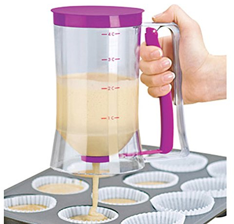 BESTOMZ Teigspender Teigportionierer für Cupcakes Waffeln