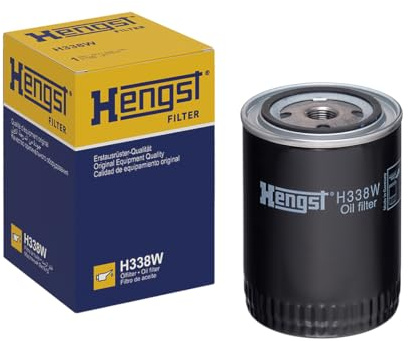 HENGST - Ölfilter H338W - Öl-Anschraubfilter für KFZ | Hochwertiger Motorölfilter für KFZ mit Otto- oder Dieselmotor - Robuster Ölfilter mit hoher Schmutzaufnahmefähigkeit