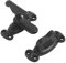 Dzina Cupboard Latch 70mm Antique Black Pack of 1