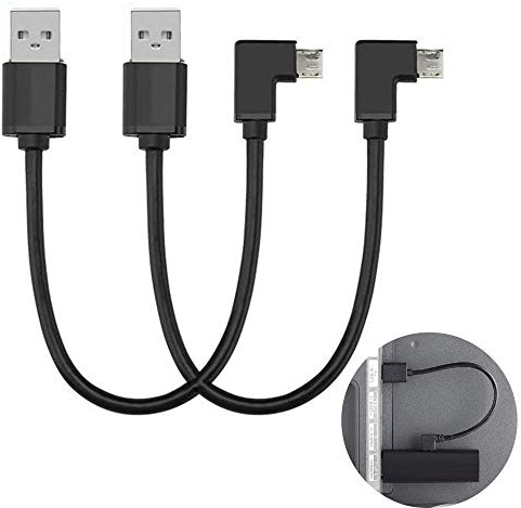 TengKo Mini Netzkabel für TV Stick, Micro USB Kabel Mini Netzkabel Ladekabel für TV Stick, Chromecast, Powers der TV Stick von Ihrem TV USB Port