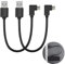 TengKo Mini Power Cable for Fire TV Stick, Micro USB Cable Mini Power Cable Charging Cable for Fire TV Stick, Chromecast, Roku, Powers the Fire TV Stick from Your TV USB Port (2Pack)