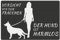 Fußmatte Hund mit Frauchen Schäferhund: praktische Schmutzfangmatte für drinnen und draußen – lustiges Geschenk für Hundebesitzer – Hunde-Motiv mit Verschiedene Hunderassen zur Wahl