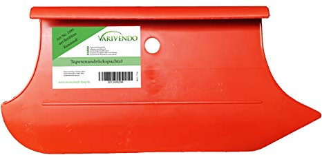 Westerwald-Shop Spatola per carta da parati in Plastica morbida e flessibile, adatta per carta da parati sensibile, pressione in cavità, angoli, giunti ombra. 280 mm