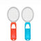OSTENT 2er Pack Tennisschläger Mario Griffhalter für Nintendo Switch Joy-Con Controller Farbe Rot und Grün